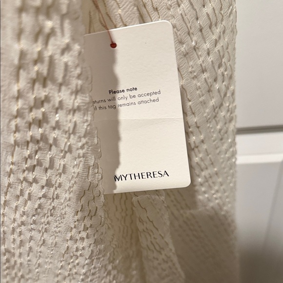 Chloe Cream Ruffle Maxi Dress - Picture 8 of 8